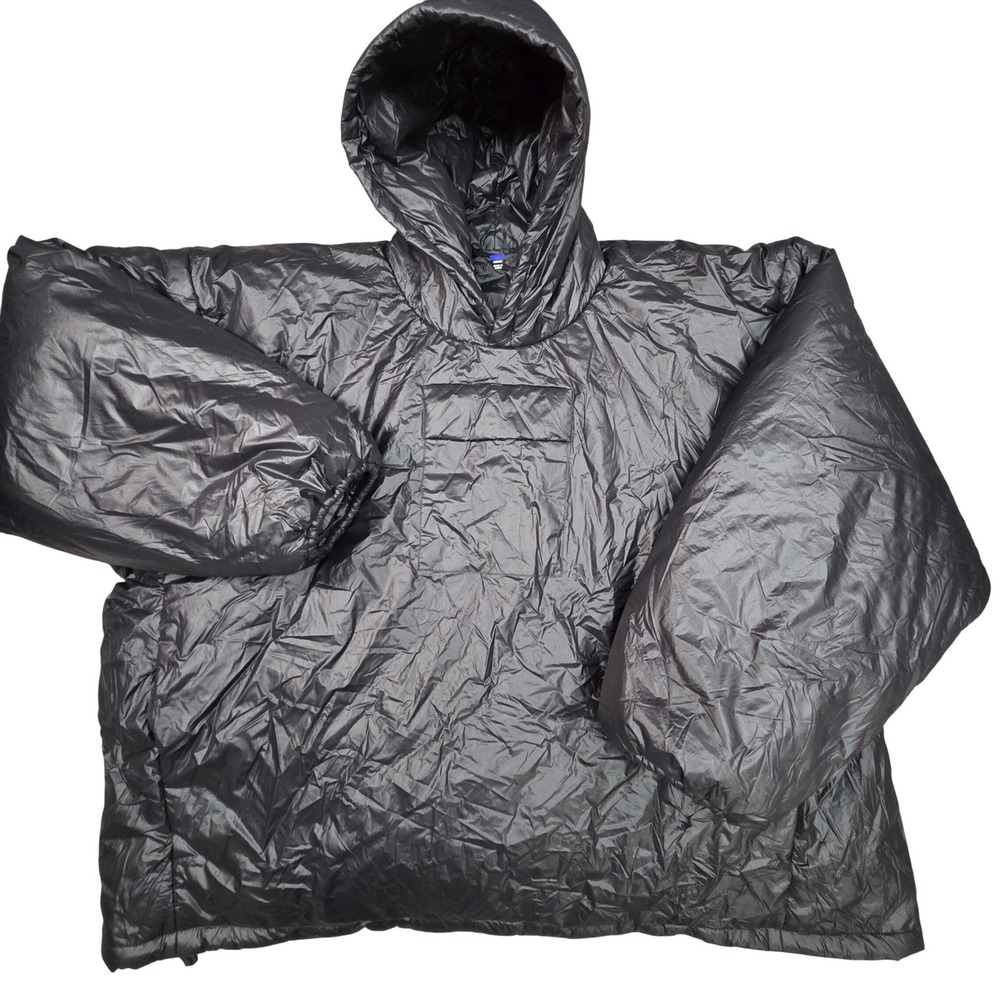 Yeezy‎ Gap Balenciaga Padded Anorak Mens Medium Black Puffer Pullover YZY